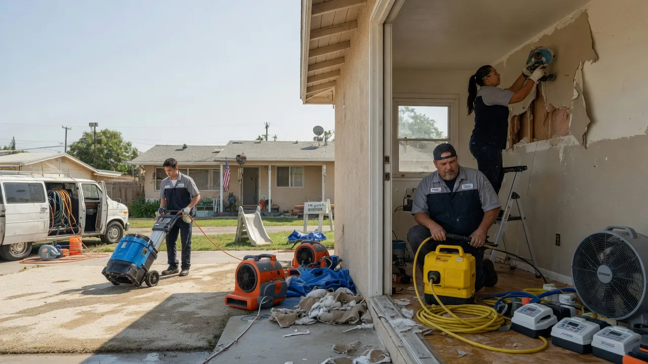 Water Damage Restoration in Fairfield, TX near me